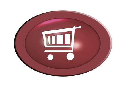 购买 购物 网上商店 环球网 象征主义 三维 按钮 器皿
