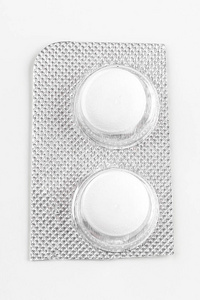 银泡罩包装白色隔离药丸