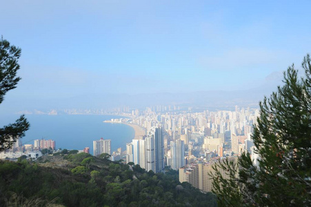 西班牙 巴登 布鲁 天际线 地平线 海岸 西班牙语 侧翼