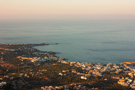 希腊语 欧洲 云景 放松 海滨 地中海 海景 天堂 克里特岛