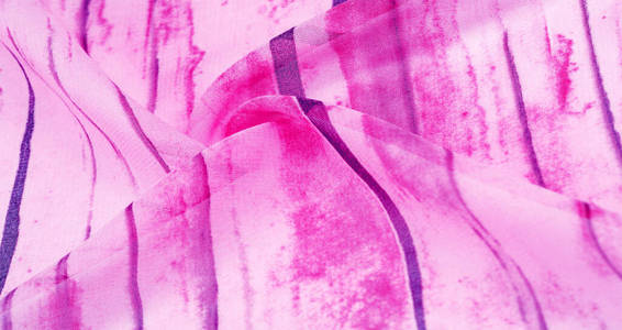 艺术 丝绸 紫色 织物 围巾 丁香花 波动 天鹅绒 打印
