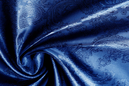 时尚 佩斯利 织物 流动的 纹理 软的 纺织品 优雅 丝绸