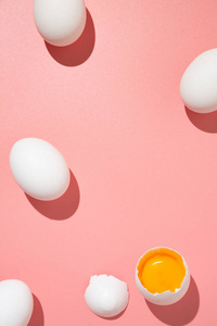 柔和的 鸡蛋 最小值 复制 复活节 桌子 春天 极简主义