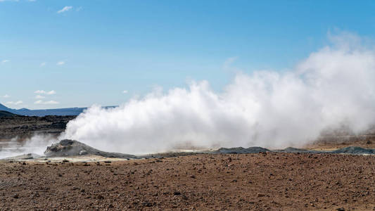 蒸气 蒸汽 硫黄 火山 熔岩 旅行 米湖 山谷 间歇泉 热的