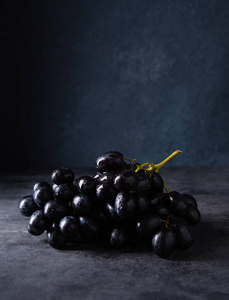 集群 营养 桌子 特写镜头 葡萄 收获 美味的 维生素 饮食