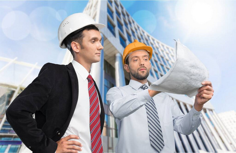 工作 职业 安全帽 安全 团队 工程 建设者 商人 承包商