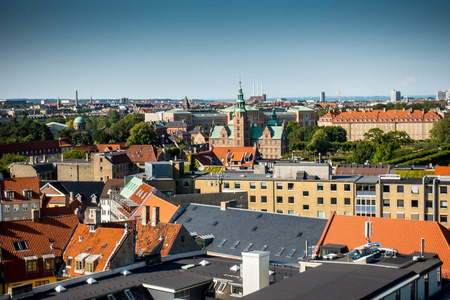 丹麦语 斯堪的纳维亚语 屋顶 丹麦 天空 游艇 建筑学 运河