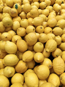 柠檬水 收获 颜色 甜的 柠檬 自然 营养 农业 特写镜头