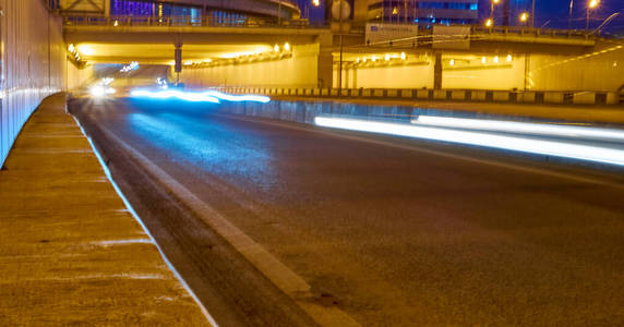 暮光 低的 汽车 城市 反射 风景 街道 动量 高速公路