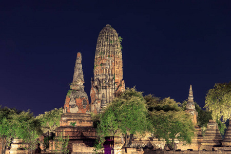 崇拜 泰语 风景 旅行 宗教 亚洲 宝塔 大城府 遗产 泰国