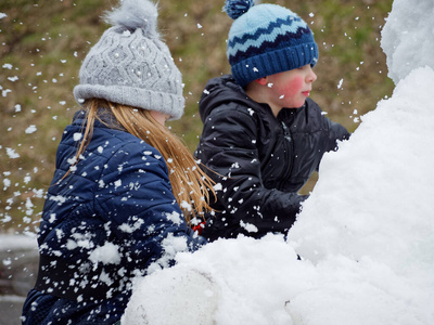 季节 外套 闲暇 雪花 小孩 幸福 自然 外部 家庭 面对