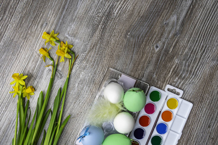 水仙 艺术 鸡蛋 传统 庆祝 春天 油漆 食物 乐趣 复活节