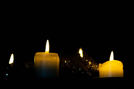 怀旧 节日 烛光 圣诞节 火焰 蜡烛 回忆 和平 文化 希望