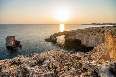 天堂 绿松石 岩石 地中海 热带 假日 格雷科 普罗塔拉斯