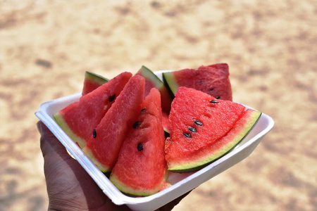 切片 小吃 甜瓜 自然 维生素 甜的 夏天 种子 饮食 甜点