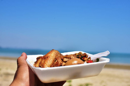 餐厅 香料 烤的 盘子 油炸 夏天 美味的 食物 营养 饮食