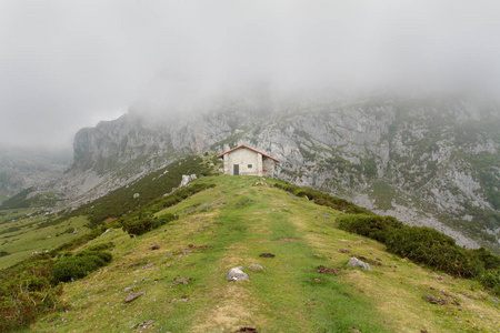 苍蝇 目的地 岩石 烯醇 西班牙 乡村 阿斯图里亚斯 旅游业