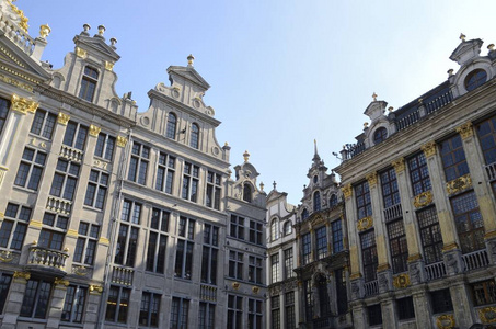 布鲁塞尔 城市 广场 历史 欧洲 建筑学 外观 历史的 比利时