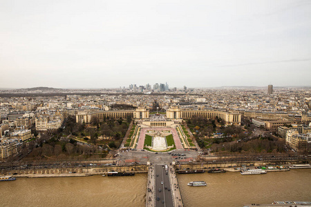 巴黎 风景 旅行 全景图 屋顶 目的地 全景 吸引力 围网