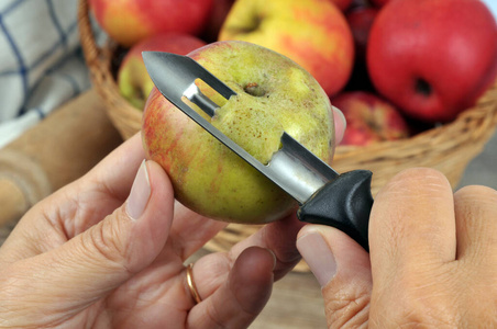 食物 削皮机 营养 饮食 水果 果胶 苹果 维生素 健康