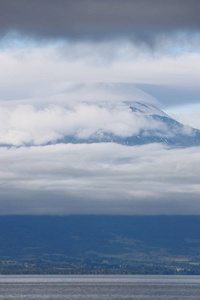 自然 安第斯山脉 火山 冒险 历史的 全景图 喷发 天空