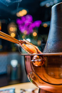 平底锅 筷子 美味的 火锅 美食家 文化 贝类 烹饪 沸腾
