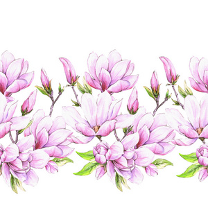 花束 花园 柔和的 盛开 女人 绘画 水彩 纺织品 插图