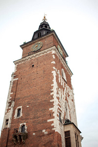吸引力 建筑 欧洲 历史的 纪念碑 波兰 中心 文化 克拉考