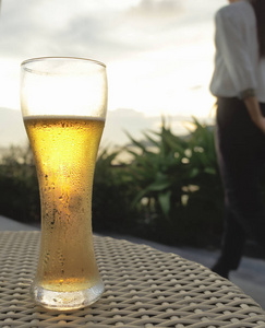 玻璃 点心 满的 泡沫 酒精 饮料 啤酒 啤酒厂 特写镜头