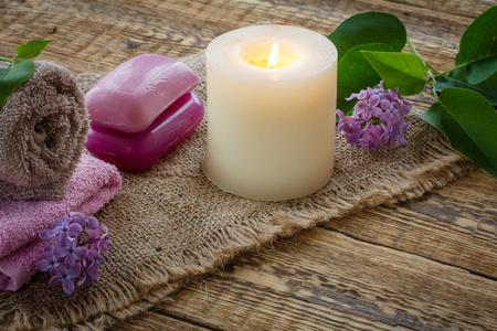 健康 紫色 芳香 附件 身体 治疗 洗澡 肥皂 丁香花 按摩