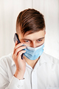 面具 电话 手爪 症状 面对 智能手机 白种人 呼吸器 医学