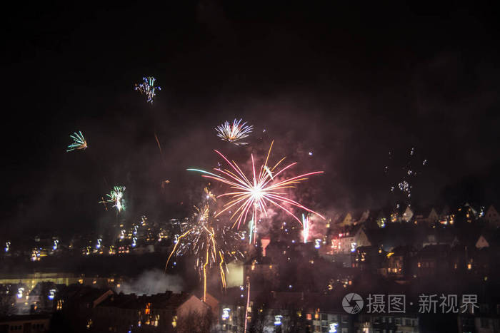 爆炸 火花 火箭 星星 火雨 烟火