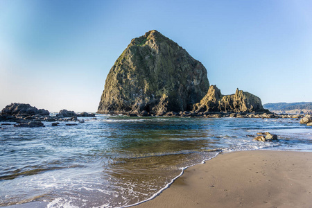 自然 海洋 风景 海岸 旅行 海岸线 俄勒冈州 海滩 形成