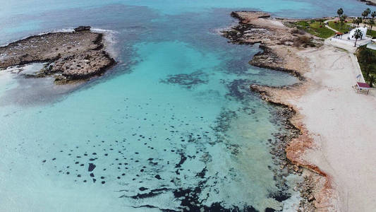 风景 无人机 塞浦路斯 旅游业 海岸线 地中海 欧洲 美女