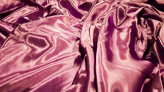 奢侈 美丽的 波动 浪漫的 颜色 涟漪 特写镜头 荡漾 床单