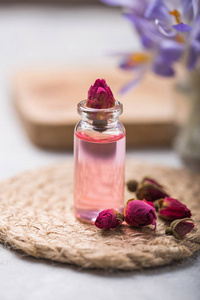 照顾 芳香 水疗中心 化妆品 自然 芳香疗法 放松 粉红色