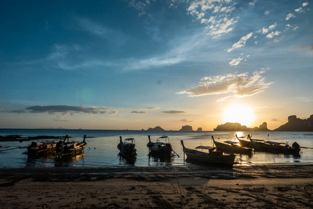 假期 泰国 热的 海滩 自然 颜色 太阳 夏天 天空 地平线