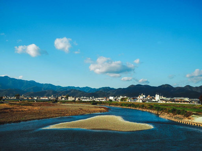 早晨 村庄 旅行 反射 参观 吸引力 亚洲 植物 土地 日本