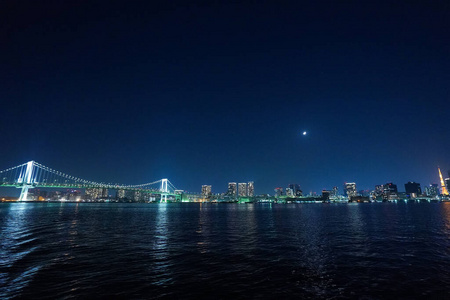 日本 傍晚 东京 市中心 摩天大楼 建筑 地标 城市景观