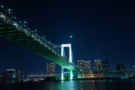 旅游业 天空 城市景观 亚洲 照亮 建筑学 市中心 日本