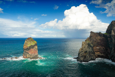 天线 夏天 海岸 美丽的 风景 旅行 旅游业 海滩 天空