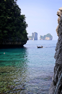 自然 岩石 天空 玛雅人 风景 旅行 亚洲 目的地 旅游业