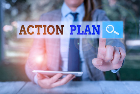 概述计划手写文本行动计划.