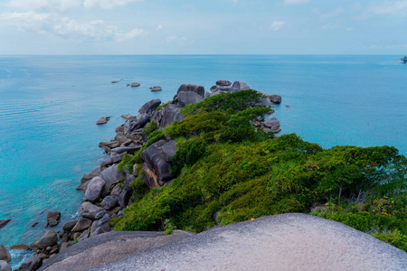 假期 海景 风景 海洋 夏天 海滩 旅行 自然 悬崖 海湾