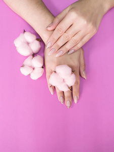 粉红色 艺术 女孩 健康 美丽的 修指甲 照顾 化妆品 复制