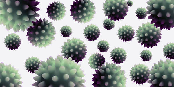 冠状病毒2019 nCov新型冠状病毒概念应对亚洲流感爆发负责，并将冠状病毒流感列为危险的流感毒株病例作为大流行。显微镜病毒特写