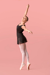 美丽的 芭蕾舞演员 成人 粉红色 芭蕾 编舞 古典的 艺术
