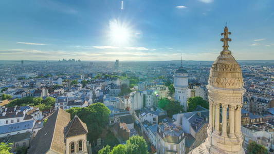 建筑学 旅行 法国人 巴黎 全景图 全景 吸引力 旅行者