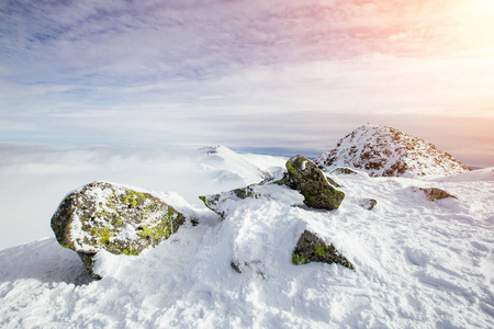 徒步旅行 风景 高的 斯洛伐克 天空 滑雪板 求助 塔特拉