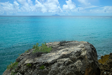 海滩 加勒比 天空 假期 海洋 旅行 自然 风景